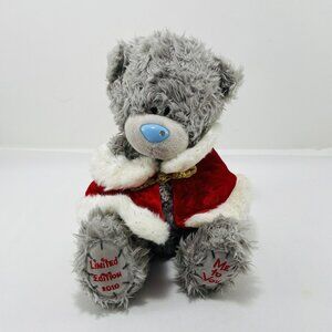 Limited Carte Blanche Me You Christmas Bear Plush Toy Winter Robe Jacket Patched